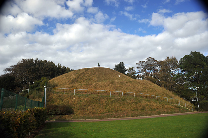 The Tump, Lewes (Artificial Mound) by A R Cane