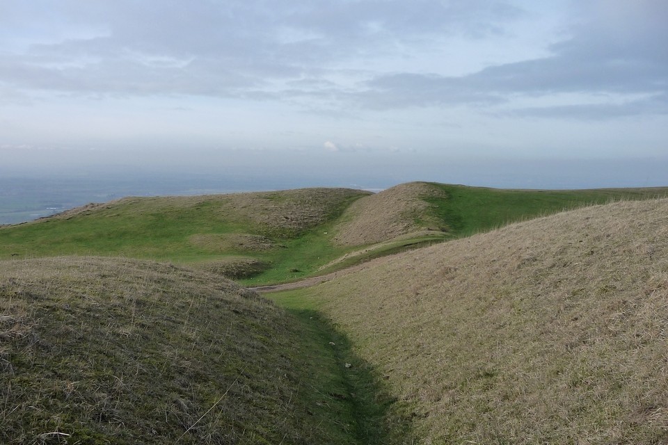 Cleeve Common cross dyke (Dyke) by thesweetcheat