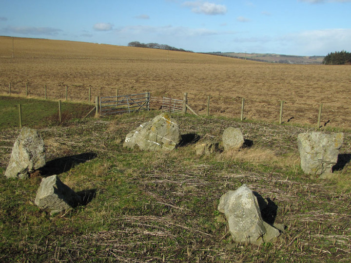 Backhill of Drachlaw (Stone Circle) by LesHamilton