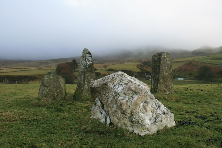 Arthog Standing Stones (Ring Cairn) by postman