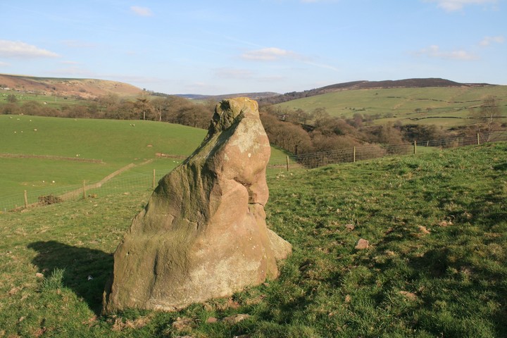 Allgreave (Standing Stone / Menhir) by postman