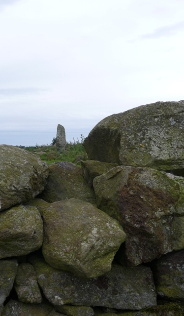 Hilton of Cairngrassie (Standing Stone / Menhir) by drewbhoy