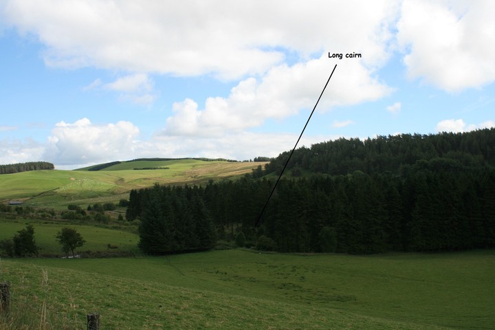 Cwmbiga (Long Cairn) by postman