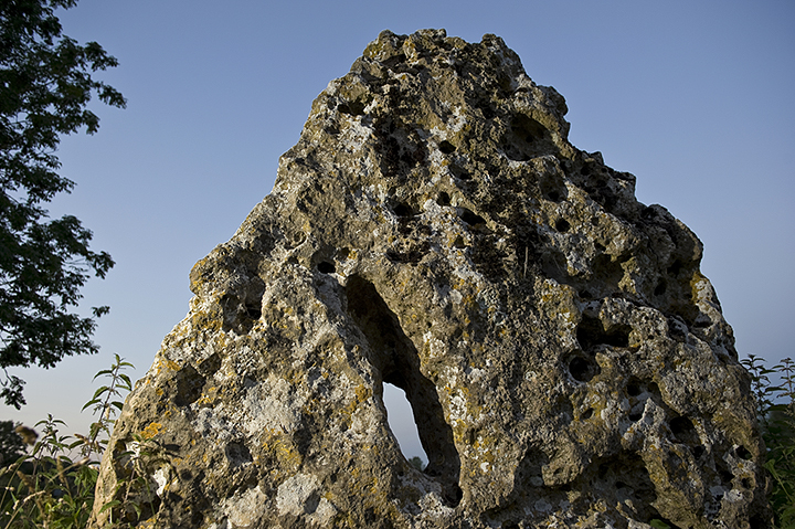 The Longstone of Minchinhampton (Standing Stone / Menhir) by A R Cane