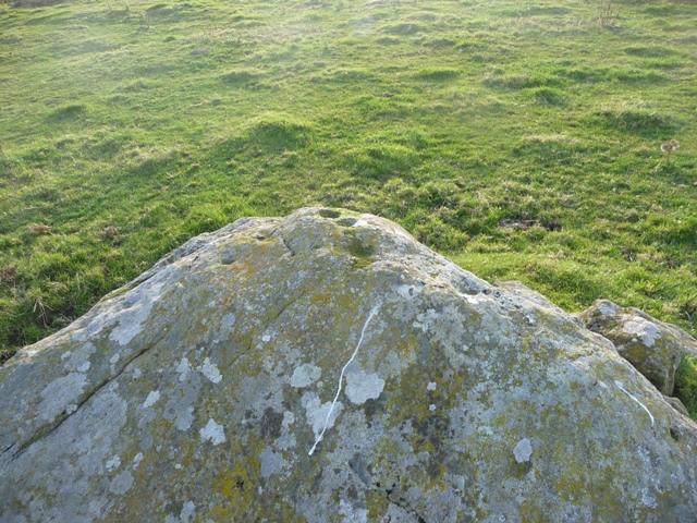 Hill Of Avochie (Cup Marked Stone) by drewbhoy