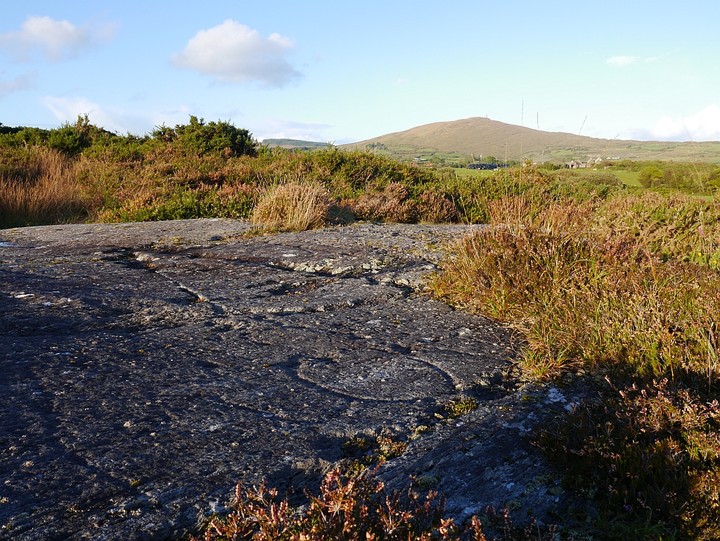 Ballybane West NW (Cup and Ring Marks / Rock Art) by Meic