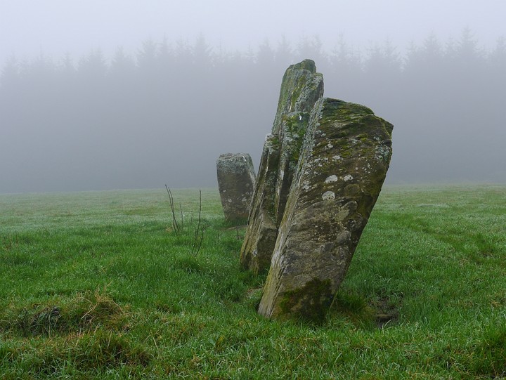 Cabragh (Stone Row / Alignment) by Meic