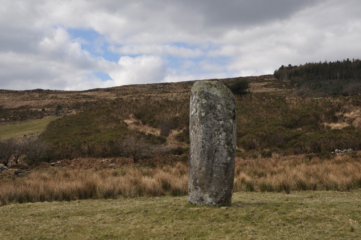 Gurteen (Standing Stone / Menhir) by bogman