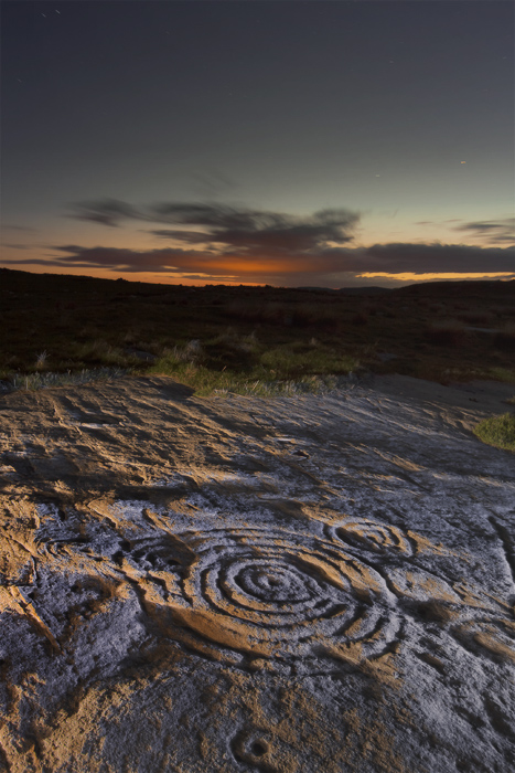 Chatton (Cup and Ring Marks / Rock Art) by Hob