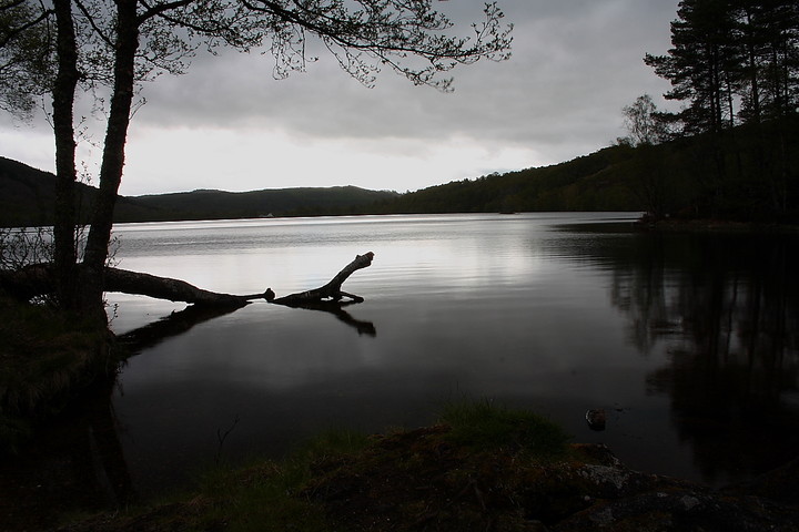 Loch Achilty (Crannog) by GLADMAN