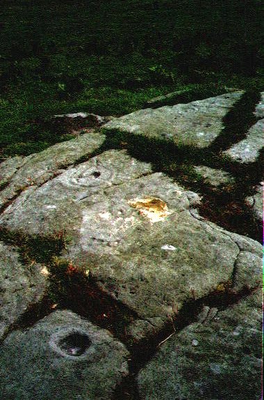 Whitsunbank 2 (Cup and Ring Marks / Rock Art) by rockartuk