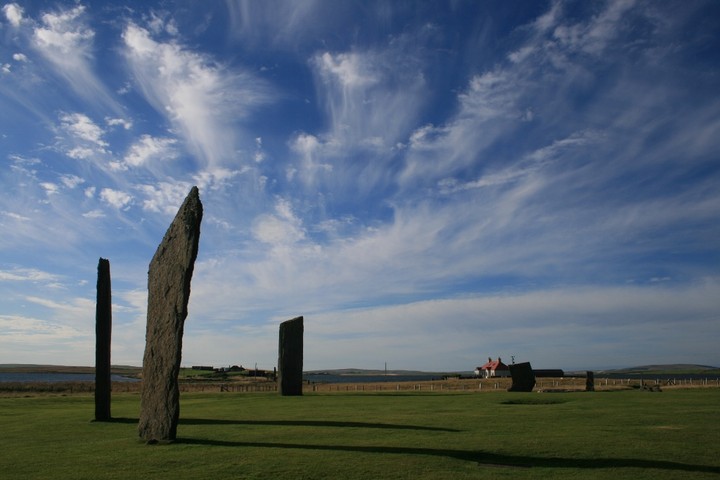 The Standing Stones of Stenness (Circle henge) by Ravenfeather