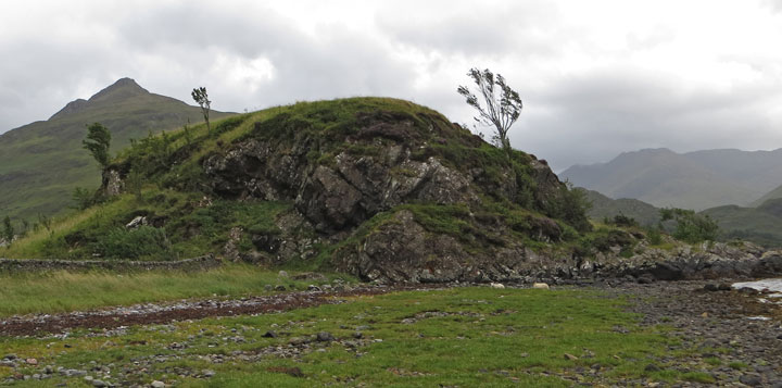Dunan Diarmid, Loch Duich (Stone Fort / Dun) by LesHamilton