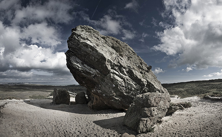 The Agglestone (Natural Rock Feature) by A R Cane