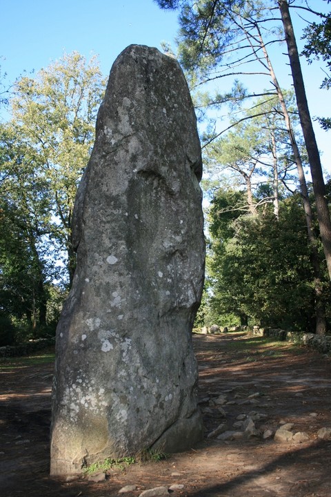 Géant du Manio (Standing Stone / Menhir) by Ravenfeather
