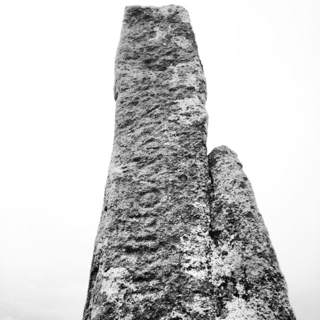The Tristan Longstone (Standing Stone / Menhir) by texlahoma