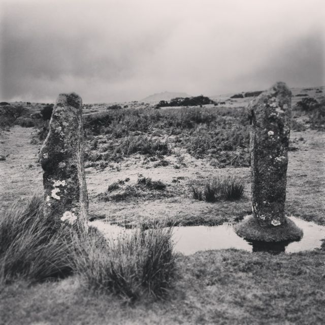 The Pipers (St Cleer) (Standing Stones) by texlahoma