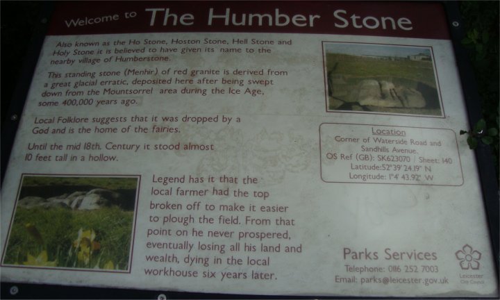 The Humber Stone (Standing Stone / Menhir) by Chance