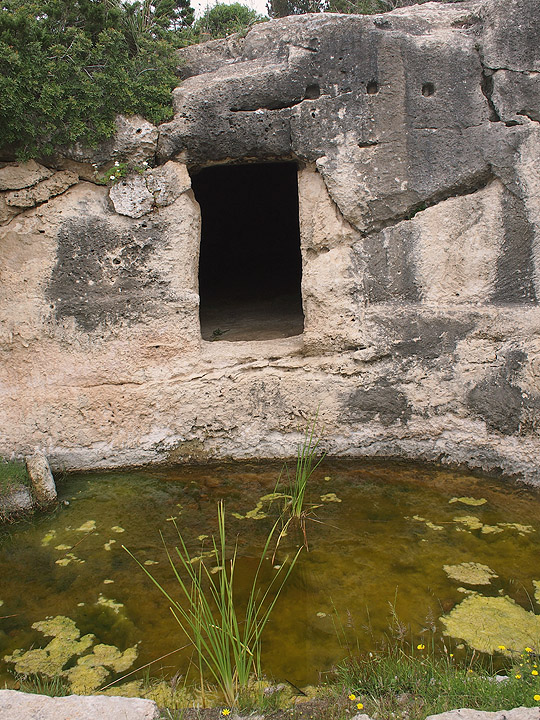 Cala Morell Necropolis (Rock Cut Tomb) by fitzcoraldo
