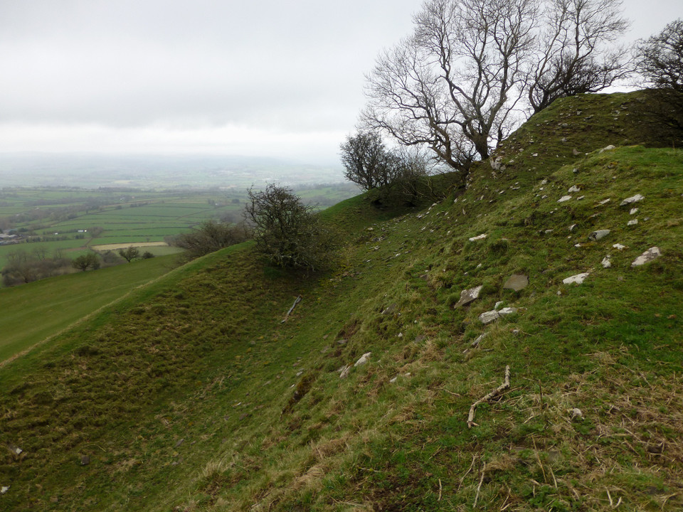 Castell Dinas (Hillfort) by thesweetcheat
