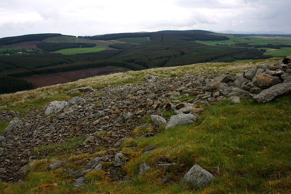 White Meldon Fort and Cairn (Hillfort) by GLADMAN