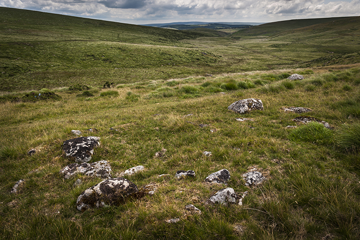 Sittaford Tor hut circles (Ancient Village / Settlement / Misc. Earthwork) by A R Cane