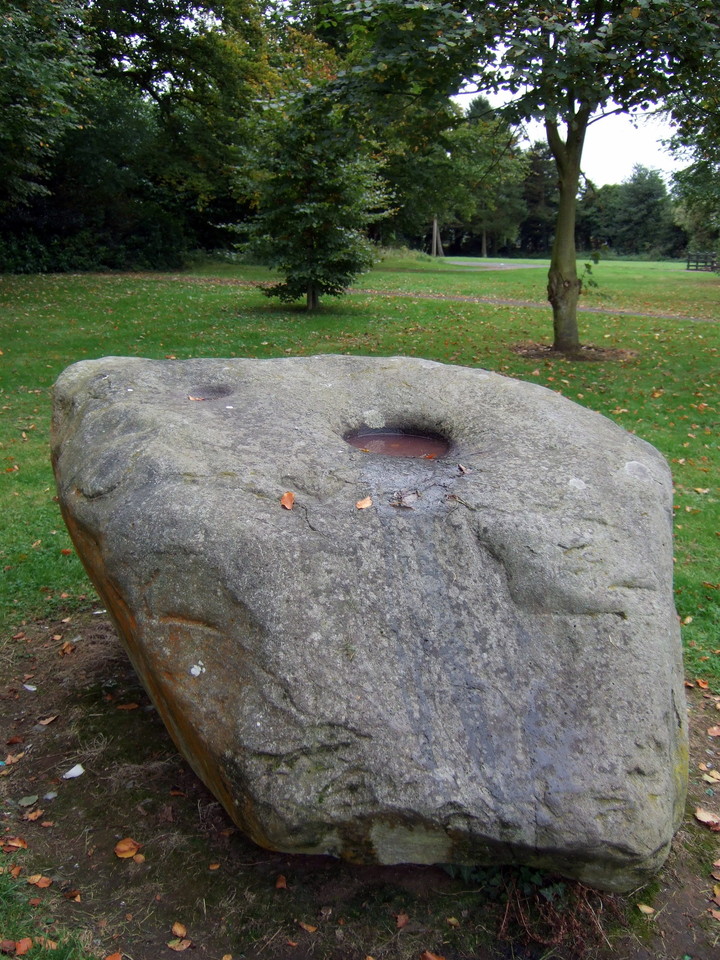 The Witches' Stone (Bullaun Stone) by Shereen