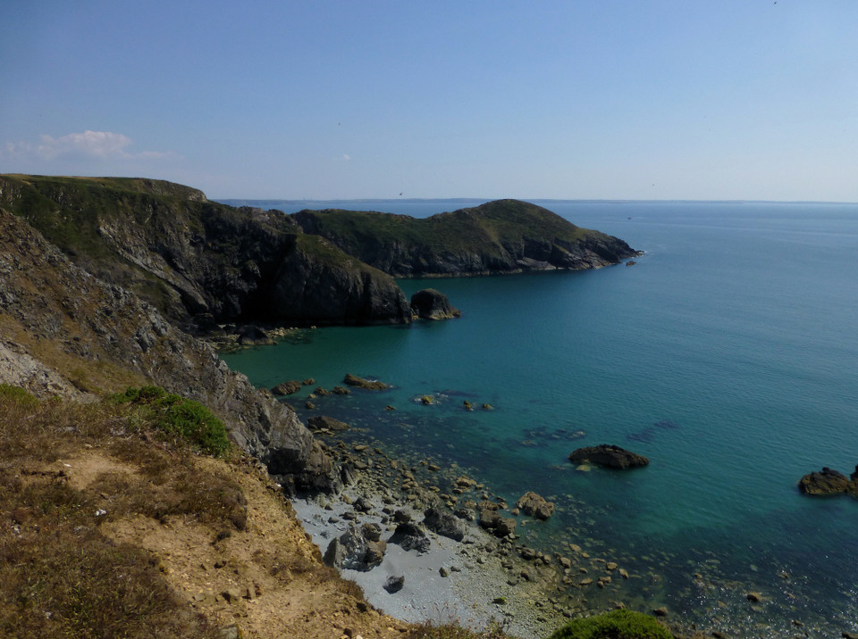 Dinas Fawr and Porth y Bwch (Cliff Fort) by thesweetcheat