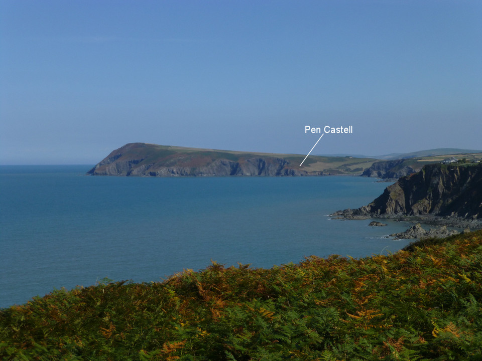 Pen Castell (Dinas Cross) (Cliff Fort) by thesweetcheat