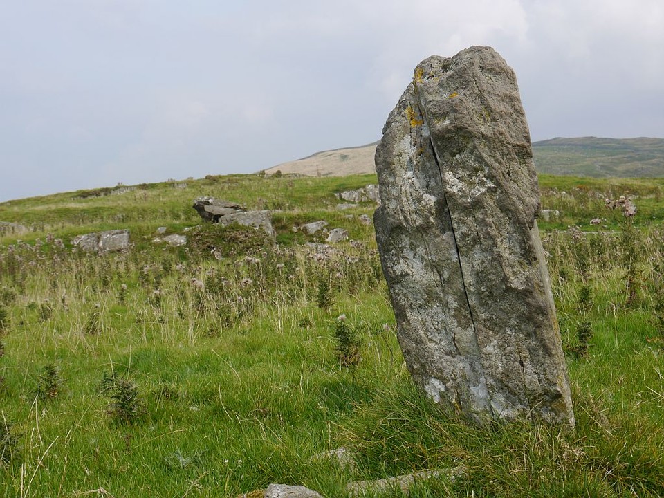Fonlief Hir Stone C (Standing Stone / Menhir) by Meic