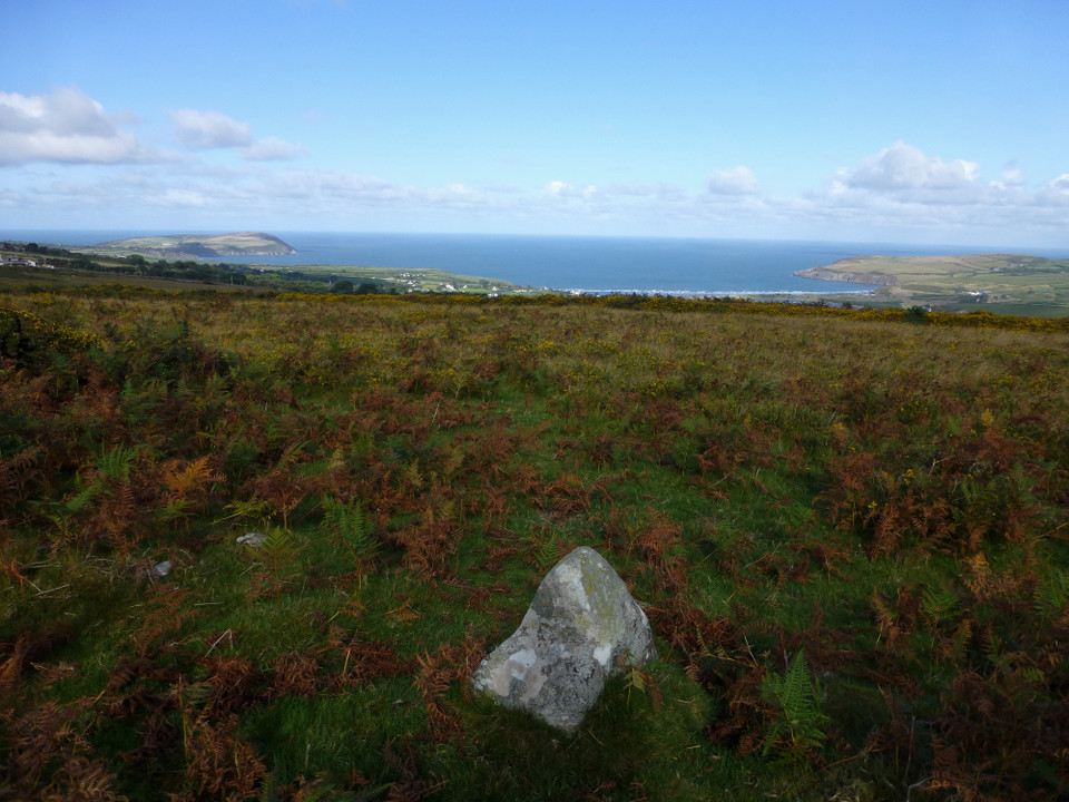 Carn Llwyd (Carningli) standing stone (Standing Stone / Menhir) by thesweetcheat