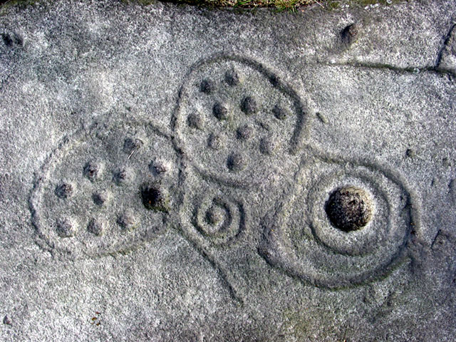 Gardom's Edge (Cup and Ring Marks / Rock Art) by Holy McGrail