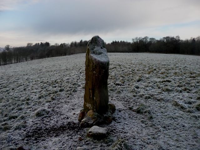 Lendrick Lodge Stone (Standing Stone / Menhir) by drewbhoy