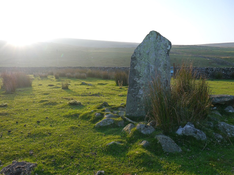 Waun Oer (Stone Row / Alignment) by Meic