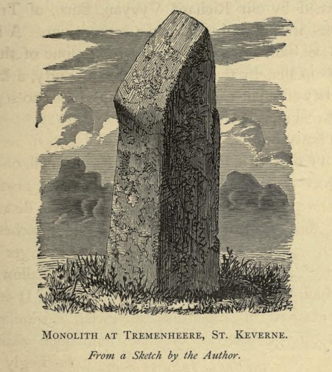Tremenhere Menhir (Standing Stone / Menhir) by Rhiannon