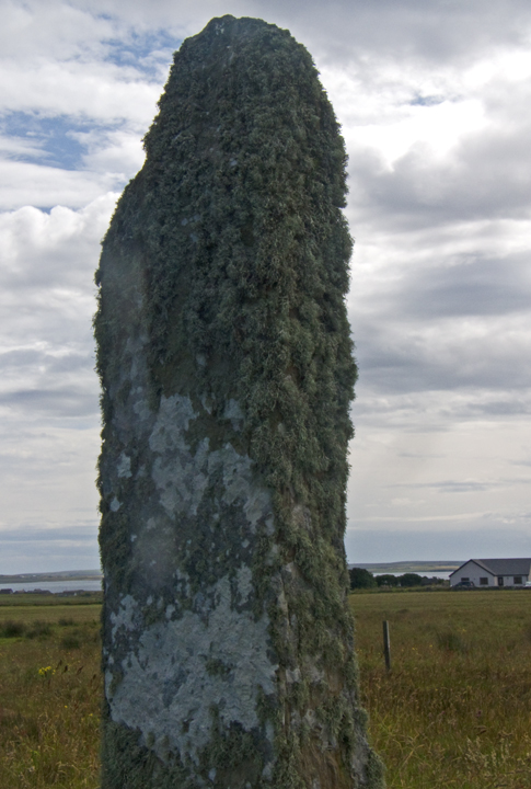 Mor Stein (Standing Stone / Menhir) by wideford