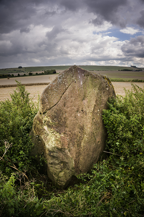 Fiddlers Hill (Standing Stone / Menhir) by A R Cane