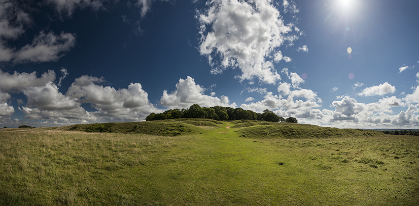 Badbury Rings (Hillfort) by A R Cane