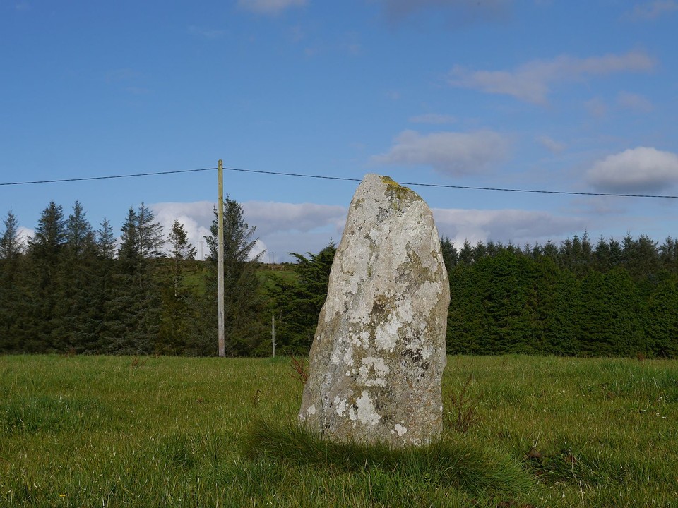 Caherogullane (Standing Stone / Menhir) by Meic