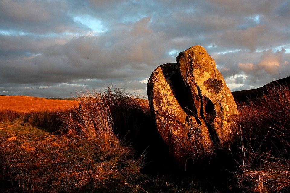 Buwch a'r Llo and Mynydd March (Standing Stones) by GLADMAN