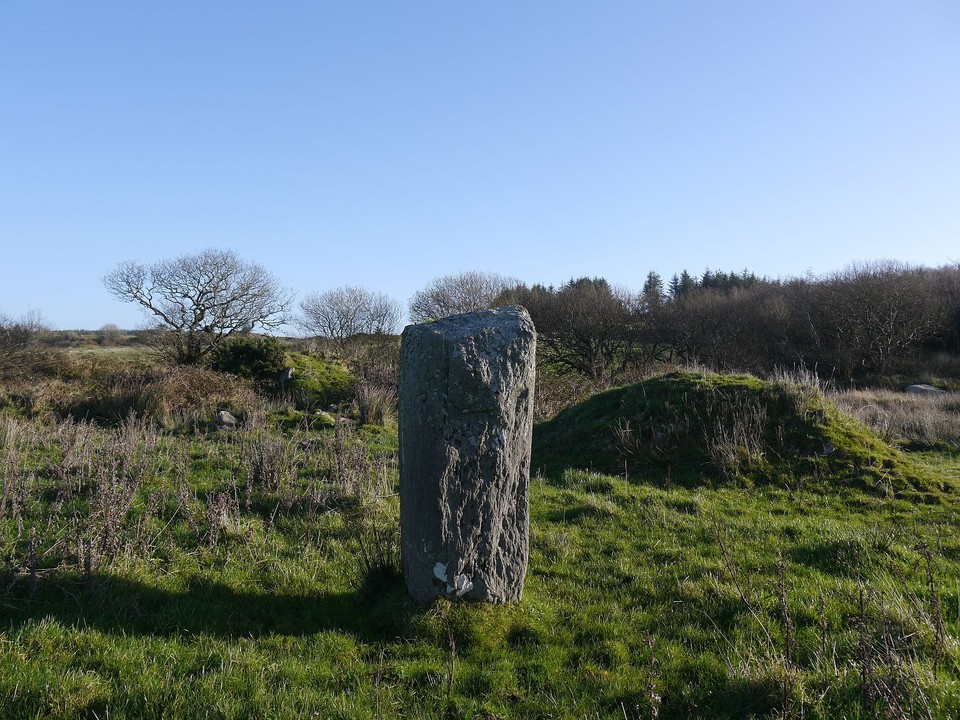 Lyre (Standing Stone / Menhir) by Meic