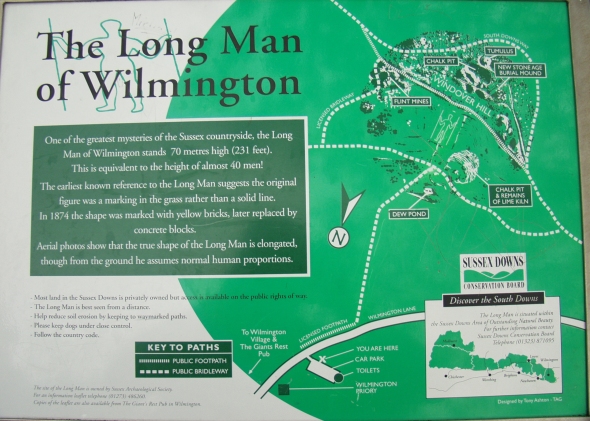 The Long Man of Wilmington (Hill Figure) by ocifant