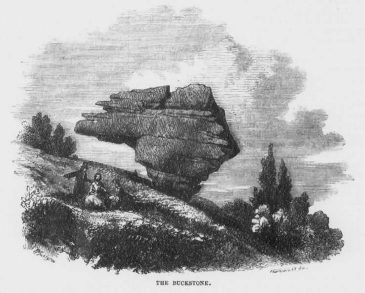 The Buckstone (Rocking Stone) by Rhiannon