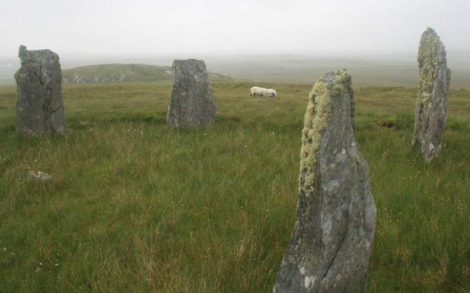 Ceann Hulavig (Stone Circle) by postman