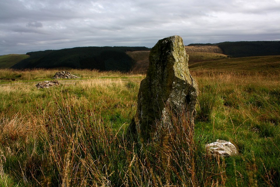 Cnwch Eithinog (Standing Stone / Menhir) by GLADMAN