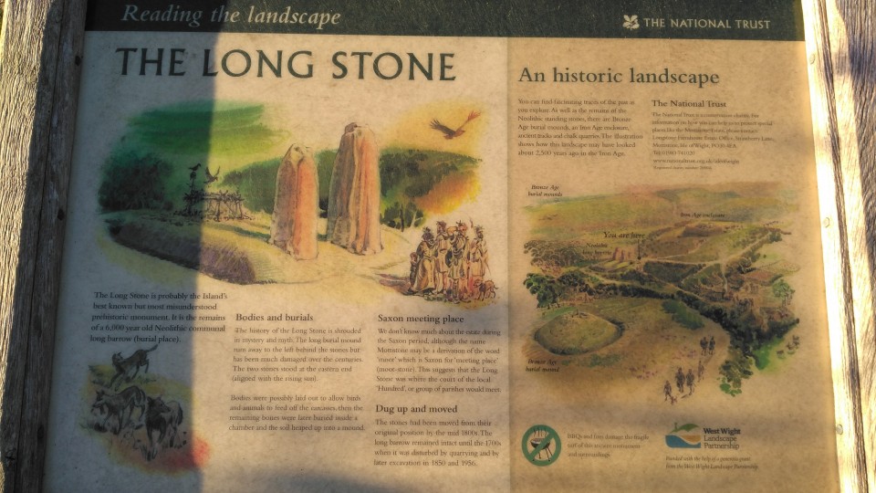 The Longstone of Mottistone (Standing Stone / Menhir) by goffik
