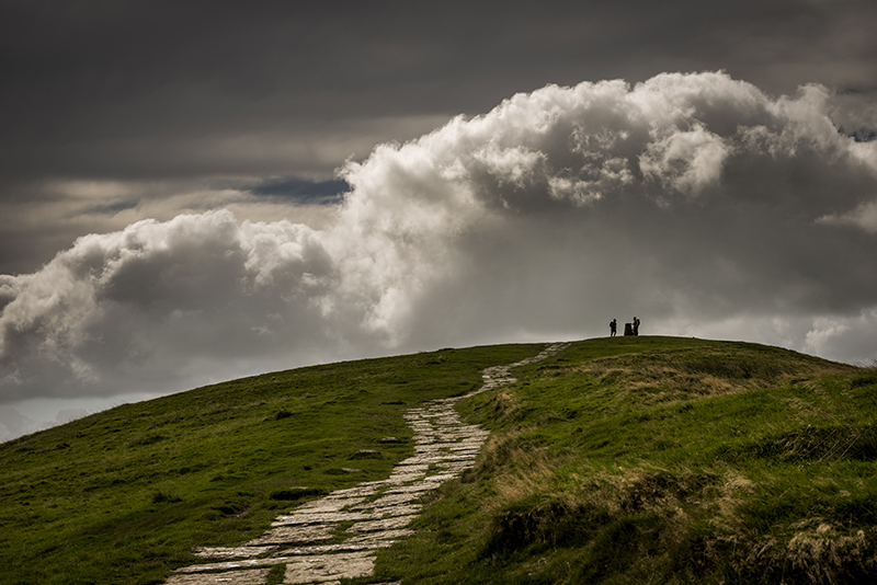 Mam Tor (Hillfort) by A R Cane