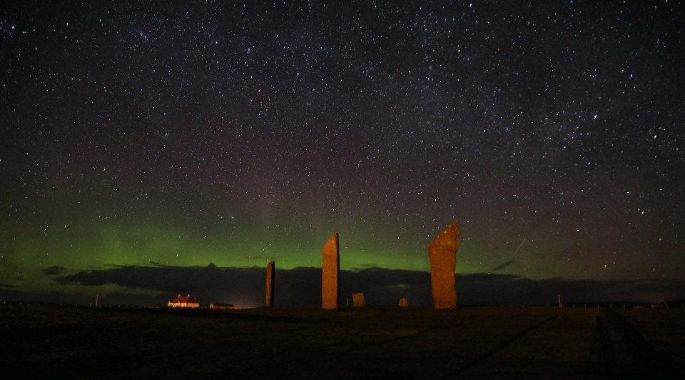 The Standing Stones of Stenness (Circle henge) by tomatoman