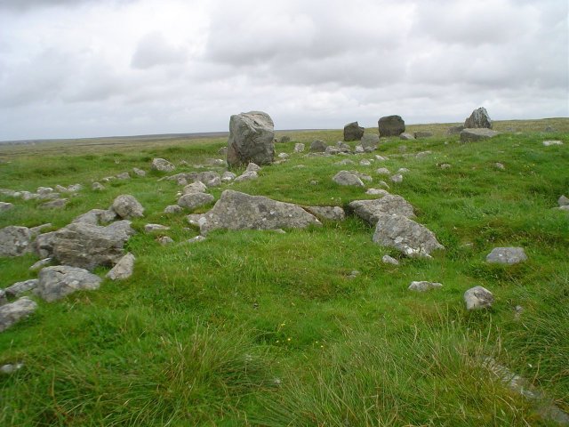 Steinacleit (Stone Circle) by notjamesbond
