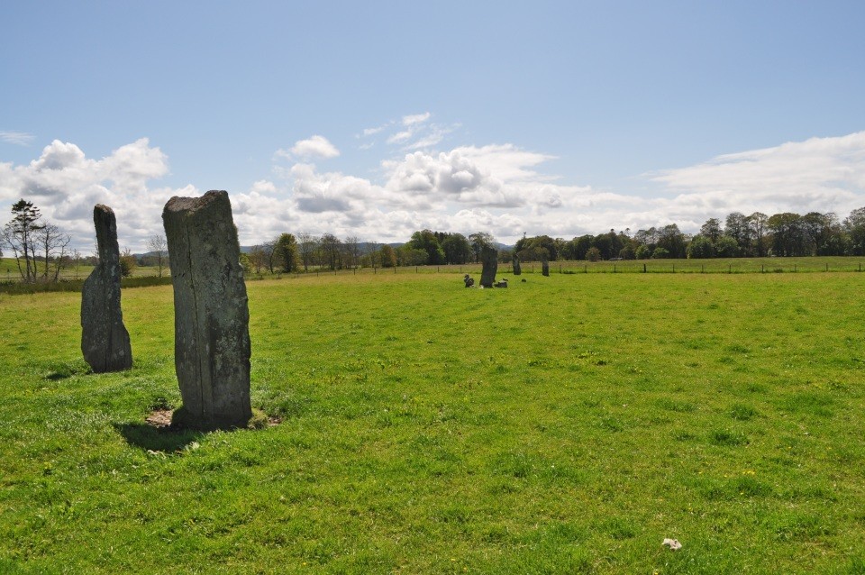 The Great X of Kilmartin (Stone Row / Alignment) by Nucleus